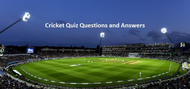 Cricket GK Quiz Questions And Answers 2023: IPL, ICC Cricket World Cup ...