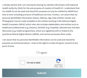 Ayushman Bharat Digital Mission (ABDM): Create your Health ID, Online ...