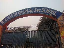 R A Geeta Co-Ed Sr Sec School Shankar Nagar Delhi