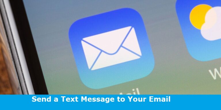 how to send a text to your email on iphone