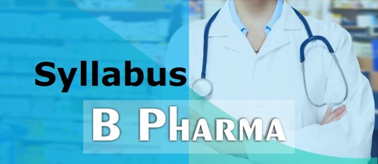 B.Pharma Syllabus 2023: Semester-wise - Edudwar