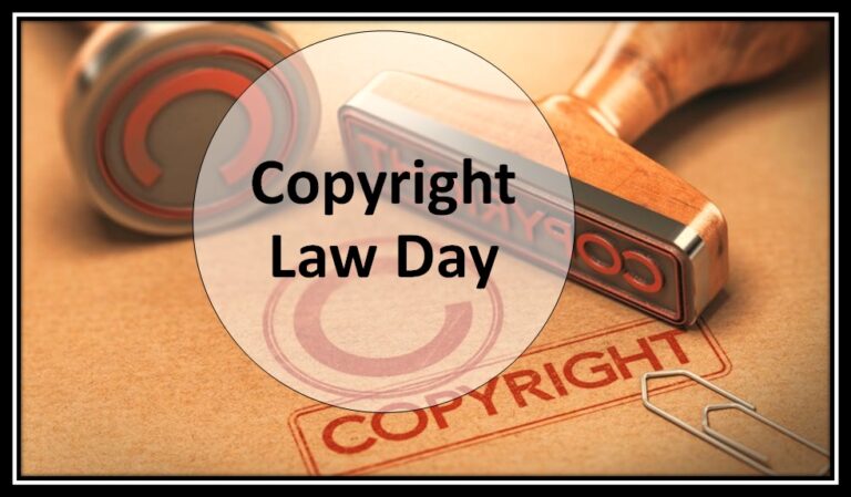 Copyright Law Day 2024 Significance History Some Interesting Facts   Copyright Law Day  768x449 