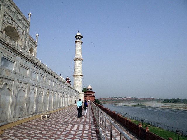 Yamuna River Near Taj Mahal 