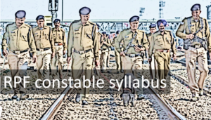 RPF constable syllabus