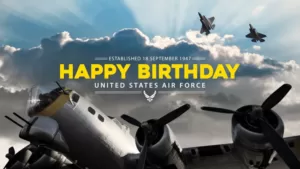Air Force Birthday usa 2024
