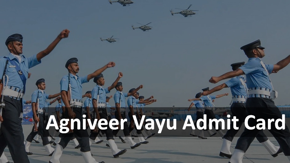 Agniveer Vayu Admit Card 2024