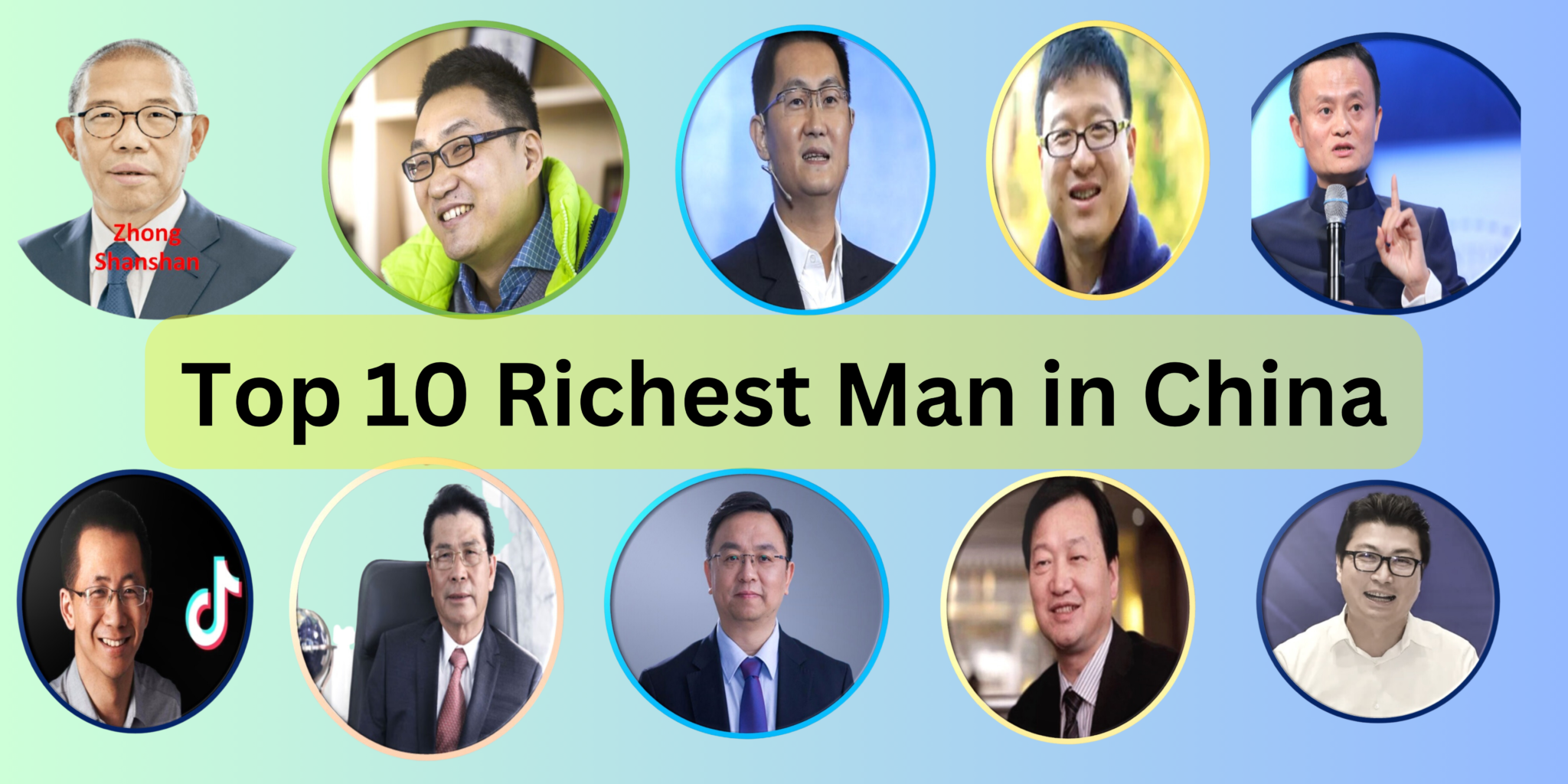 Top Richest Man In China Meet Ten Wealthiest Persons In China Edudwar