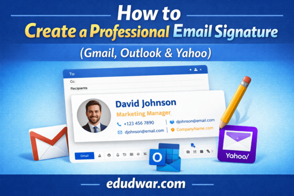 How to Create a Professional Email Signature