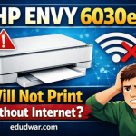 HP Envy 6030e Will Not Print Without Internet?
