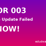 Roku Error Code 003