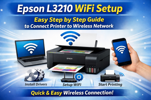 epson l3210 wifi setup