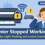 printer control panel not working help
