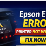 Epson E-01 Error