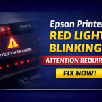 Epson Printer Red Light Blinking