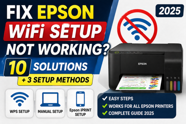 epson wifi not working
