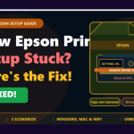 new epson printer setup