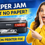 Epson Printer Paper Jam but not paper
