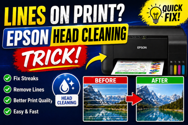 Epson Printer Printing Lines