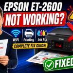 epson et 2600 not working
