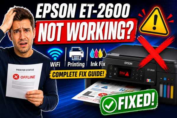epson et 2600 not working