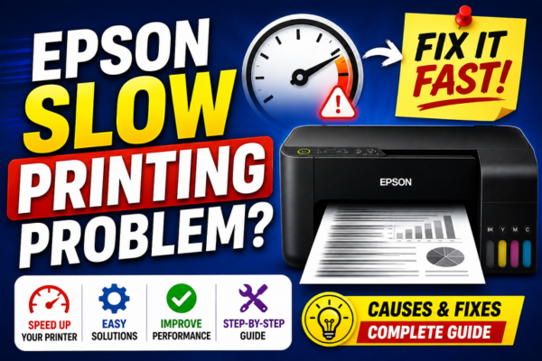 epson slow printing problem
