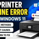 fix printer offline error windows 11