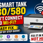 hp smart tank 480 or 580 wifi setup